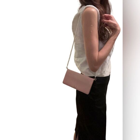 Gucci pink long Cc logo wallet - Picture 2 of 16